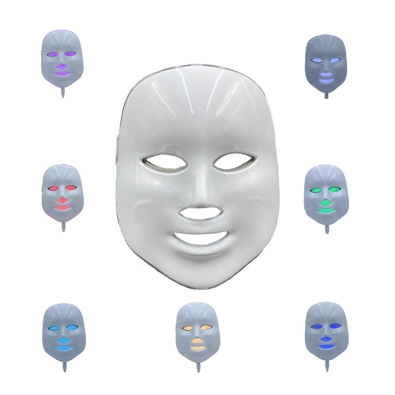 12V2A Multi-Function Beauty Equipment LED Light Therapy Face Mask for Face Care