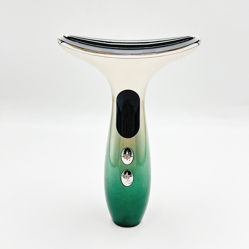 EMS Heated Vibration Neck Face Lifting Beauty Device for Neck and Face Wrinkle Removal