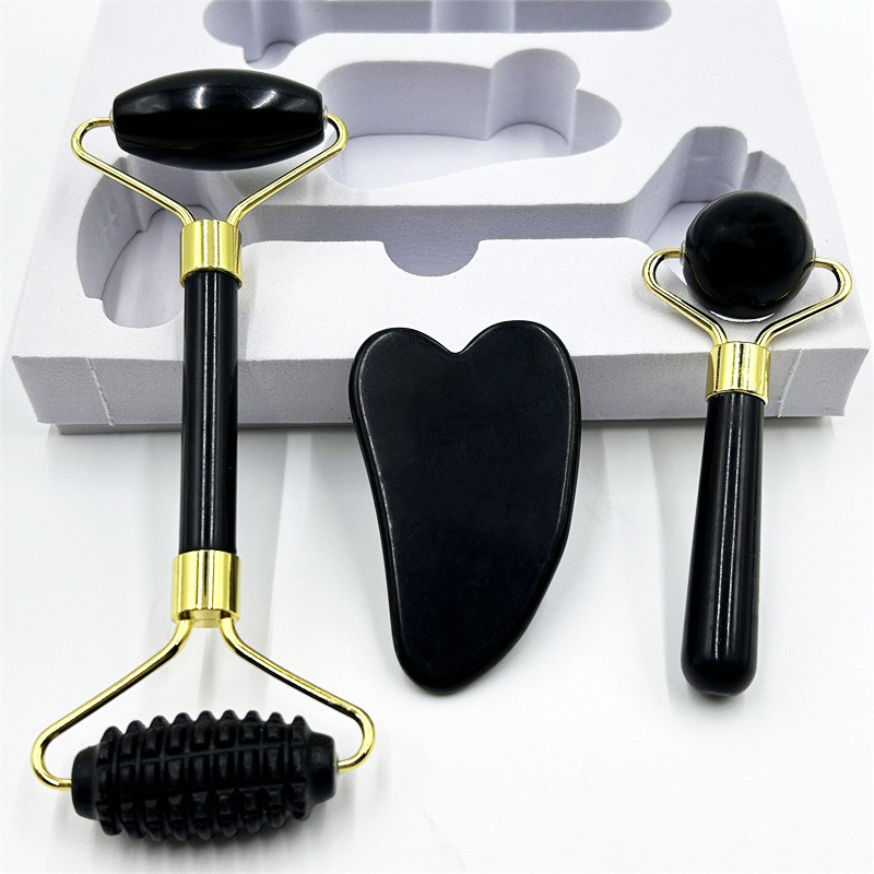 Stimulate Collagen Production with Skin Rejuvenation Jade Roller and Gua Sha Kit