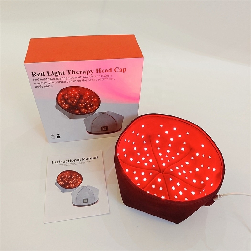 3th Gear Red LED Light Therapy Cap for Promoting Natural Hair Growth 120 Lamp Beads