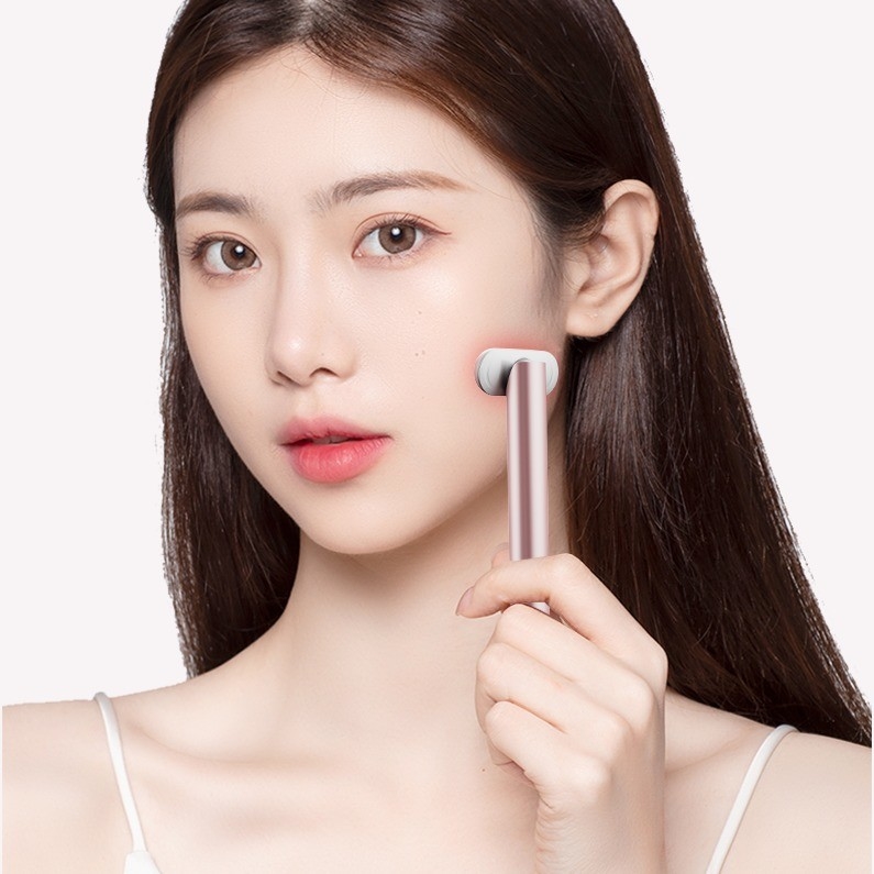 Personal Health Care Light Therapy Wand Ems Vibrating Face Massager for Lifting Eyes