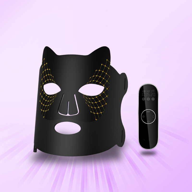 Upgrade Your Skincare Routine with 4 Colors Pdt LED Facial Mask and Smart Technology