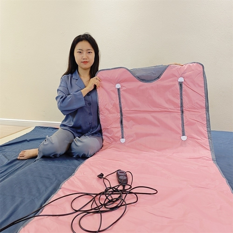 Customized 4.5kg Newest 3 Zone Folding Sauna Blanket for Physiotherapy and Body Sauna