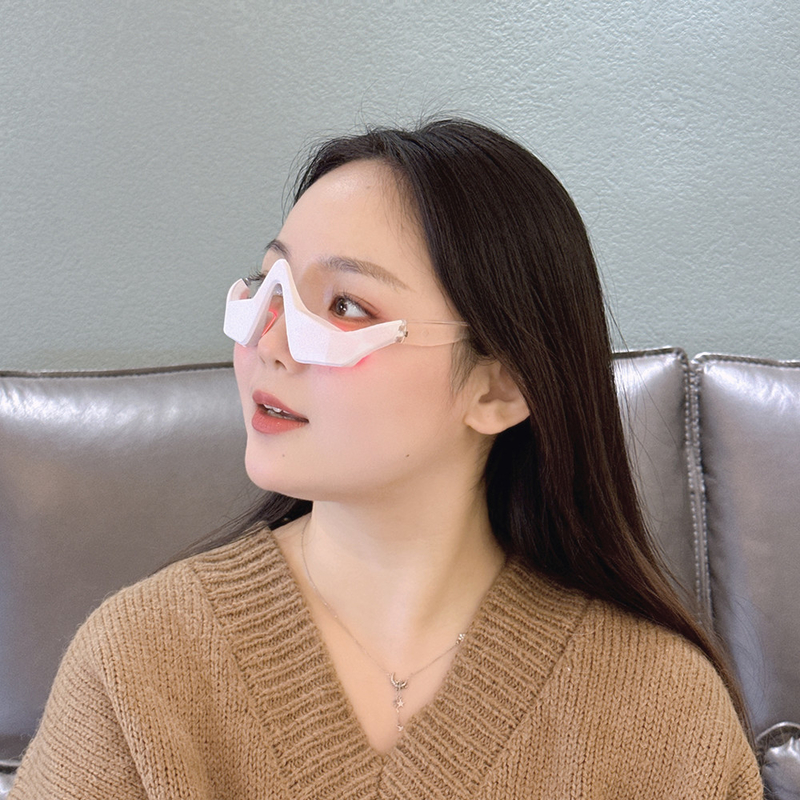 Remove Dark Circles and Eye Bags with 2024 3D Eye Vibration LED Red Light Therapy Device