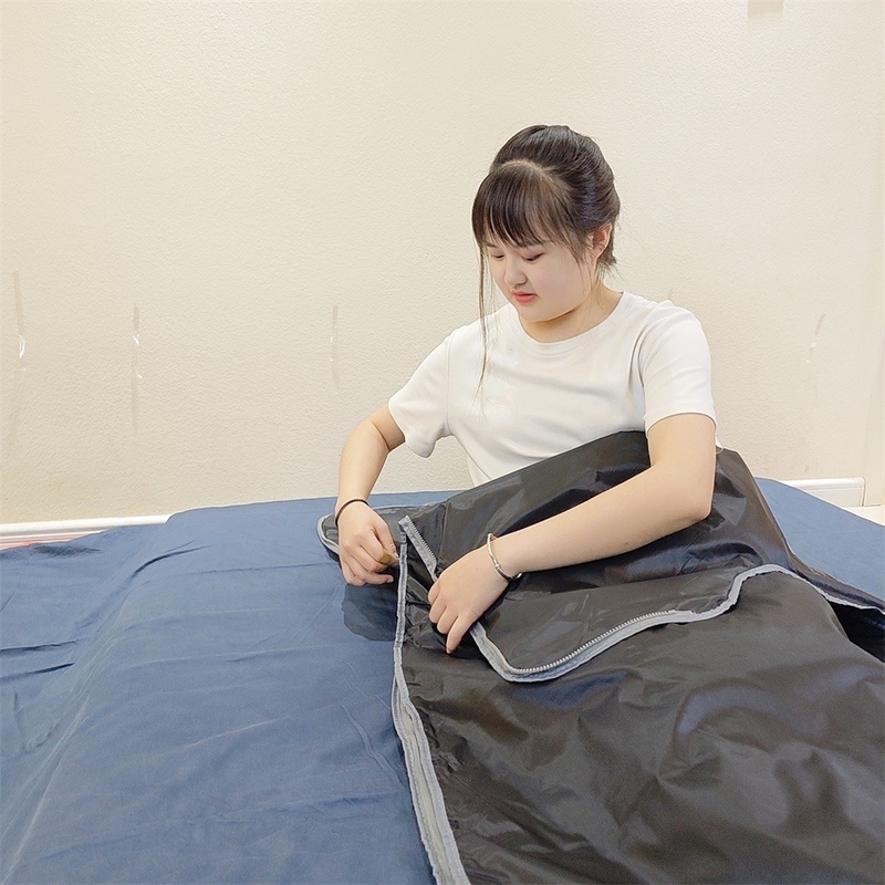 Higher Dose Reusable Sauna Blanket Portable Electric and 110V-240V Voltage for Slimming