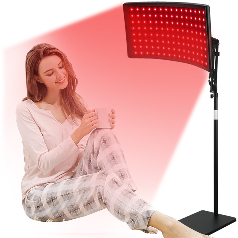 Body Pain Relief Red Light Therapy Device with Stand Output Current 2A 660nm and 850nm