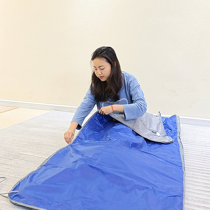 Waterproof 360 Thermal Cycle Time Control Sauna Blanket for Weight Loss and Detox