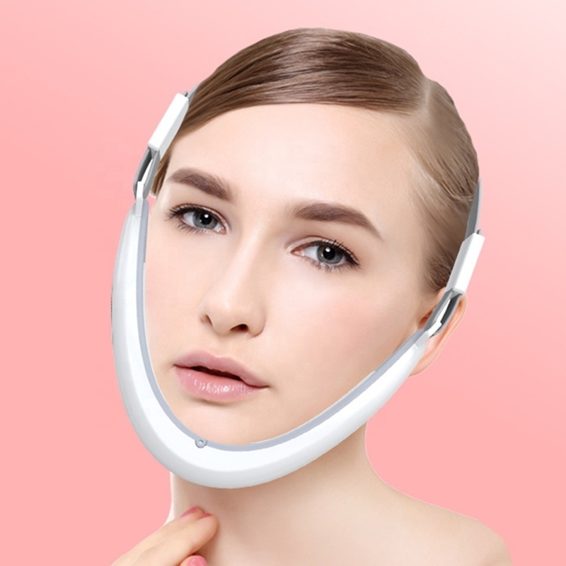Double Chin Reducer and EMS Ion Technology for V-Shaping Face Lift in Portable Design