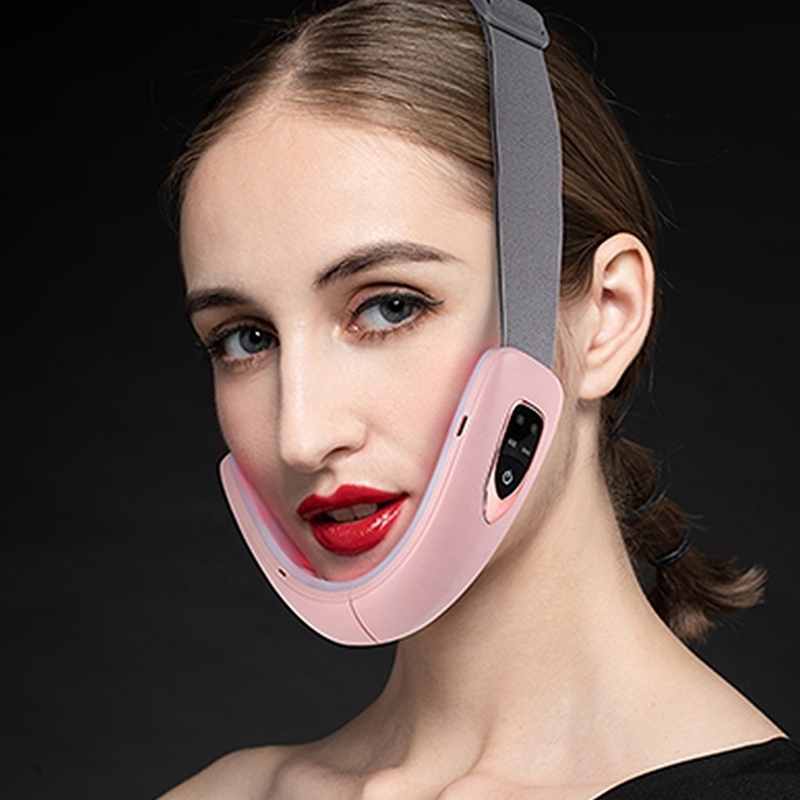4 Gears Mode Rechargeable V Shape Lifting Face Massager Tool for Women Folding Design