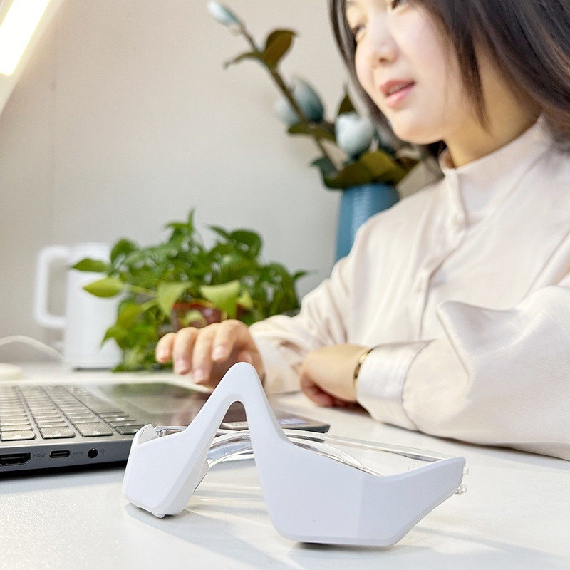 Home Office Travel EMS Eye Massager for Removing Dark Circles and Reducing Eye Bags