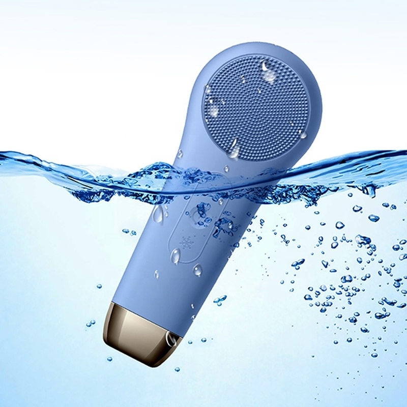 1.5 Hours Time Facial Brush Cleanser Smart Facial Cleansing Device with Silicone Brush