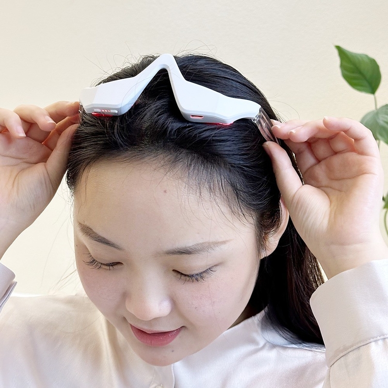 USB Plugs 3D Vibration Red Light Therapy Device for Eye Wrinkle and Dark Circle Removal