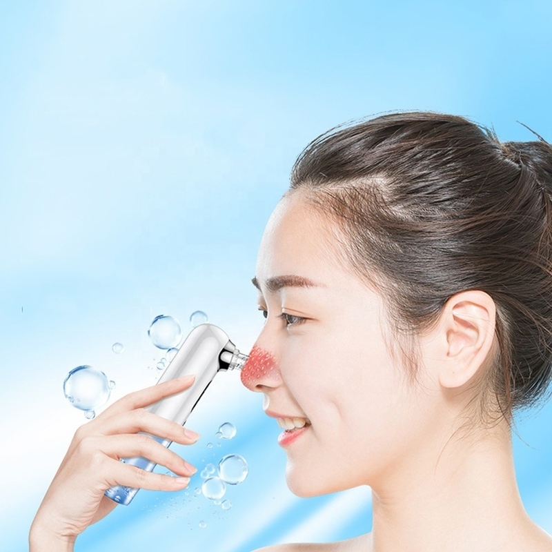 Waterproof Hand Held Pore Vacuum Oxygen Injection Blackhead Remover for Deep Cleaning