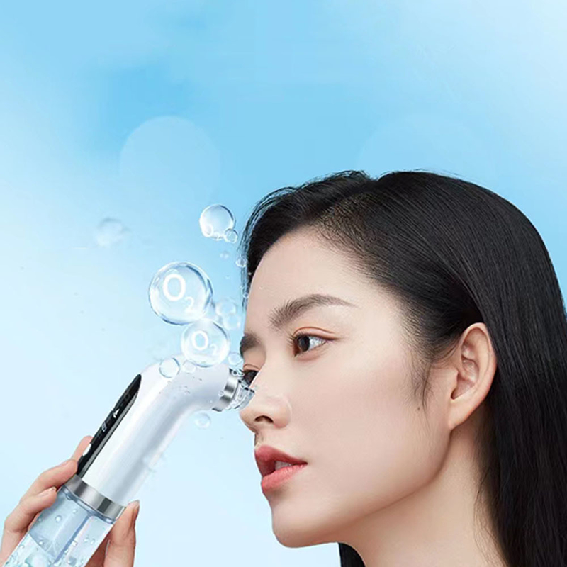 Face Blackhead Whitehead Acne and Pimple Remover with Hot Cold Compress 2W Rated Power