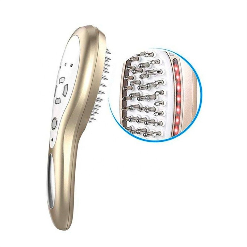 DC5V Rated Voltage ABS Plastic Massage Scalp Pores Applicator Bottle for Oil Comb