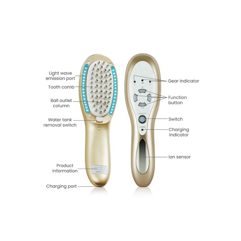 Home Scalp Applicator Liquid Comb with Removable Water Tank Battery DC 3.7V/600mA
