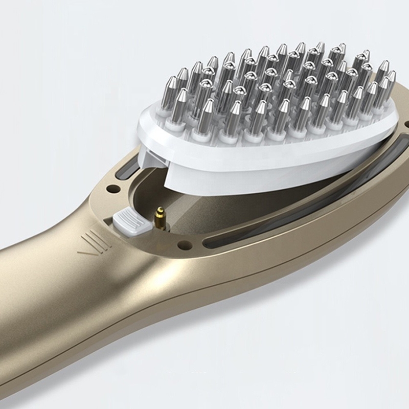 Goody Combs Timed Shutdown Hair Oil Applicator Comb with Massage and Essential Oil