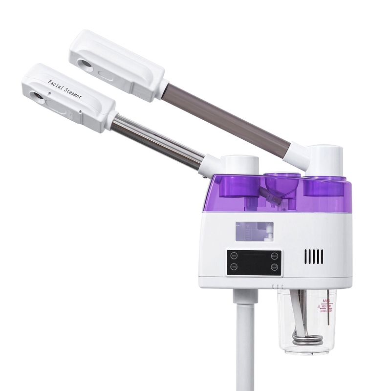 Hot Cold Ozone Vaporizing Nanomister Facial Steamer for White Skin Care Professionals
